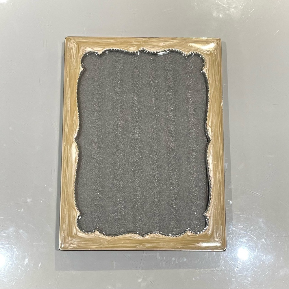 Papyrus Yellow and Silver Picture Frame
